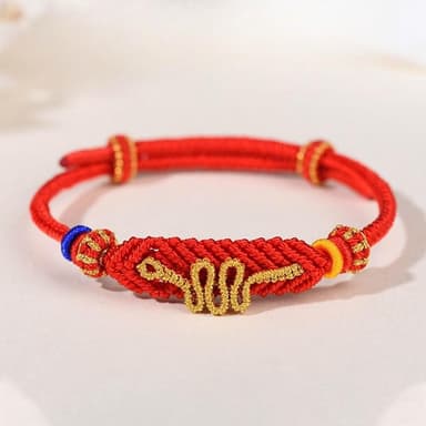 【LEESA】手工編織\紅繩\紅繩手鍊\手鍊\手環\手繩\開運紅繩\本命年\情侶手繩\小孩手鍊\護身符\辟邪手鍊\保平安\禮物