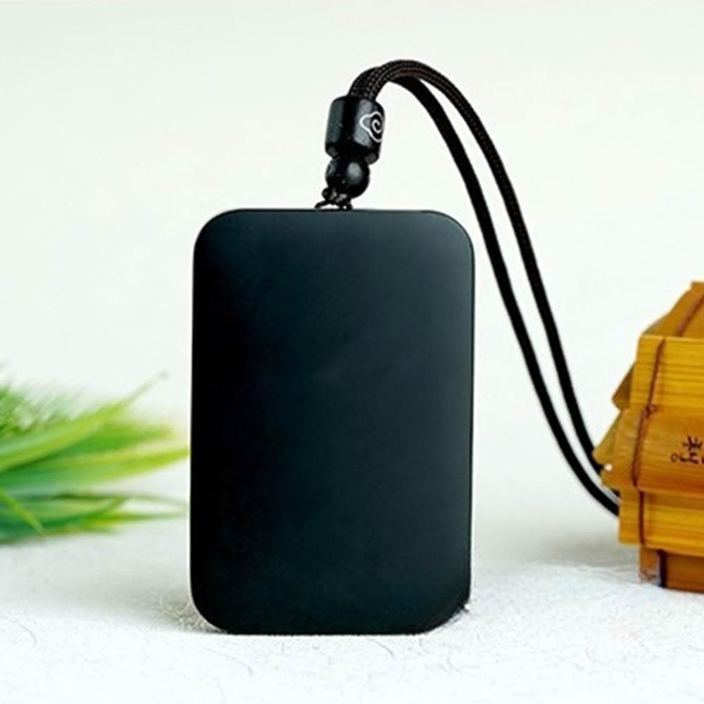 【LEESA】和田玉項鍊\無事牌\項鍊\和田玉\墨玉\玉項鍊\玉石\吊墜\玉墜\掛件\玉牌\生日禮物\送長輩\招財項鍊\保平安