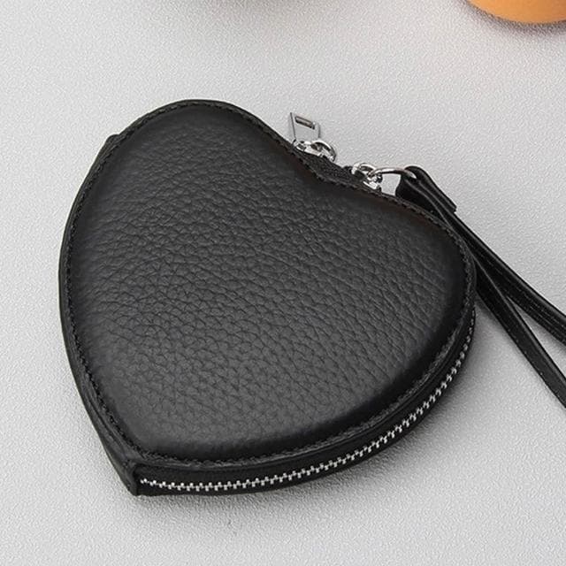 【LEESA】愛心包包\可愛手提包\錢包\零錢包\小包包\手拎包\真皮零錢包\手拎愛心包\口紅包\無線耳機收納包\小錢包\禮物