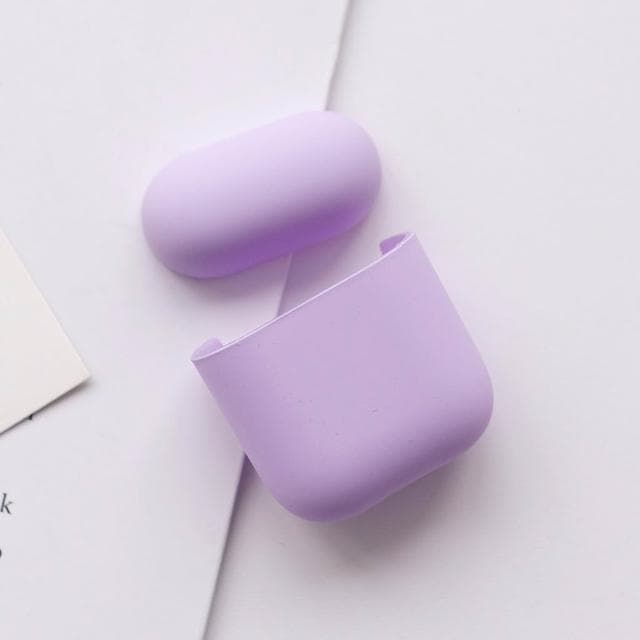 【MUMUSHOP】MUMU TM00276 基本款糖果色airpods保護套。1、2代/Pro 藍芽耳機殼 蘋果耳機殼 耳機套 無線耳機套