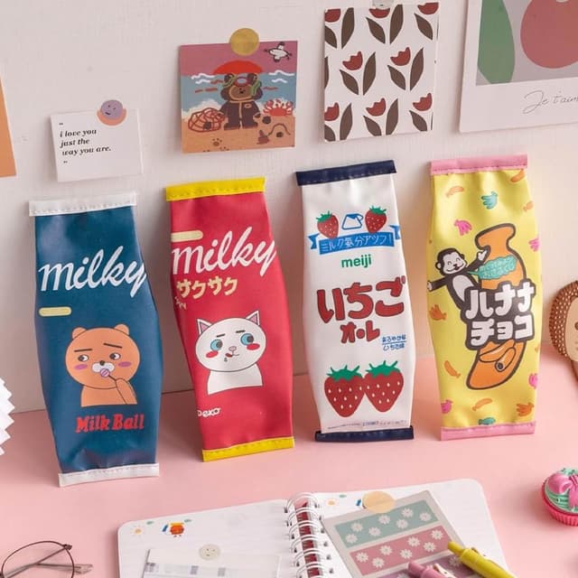 【MUMUSHOP】MUMU TM00898 創意零食造型筆袋。四款 仿真薯片零食筆袋卡通 鉛筆袋 文具收納袋 開學用品 聖誕交換禮物 可愛