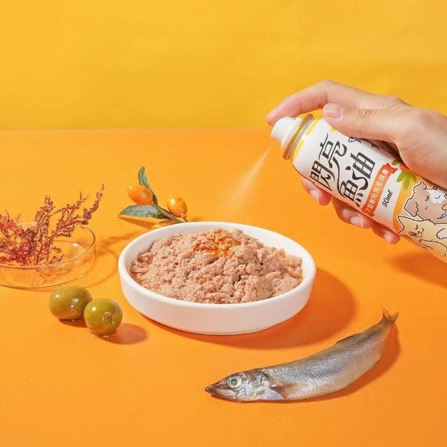 【怪獸部落】litomon 閃亮魚油 50ml(寵物保養品 犬貓保養品)
