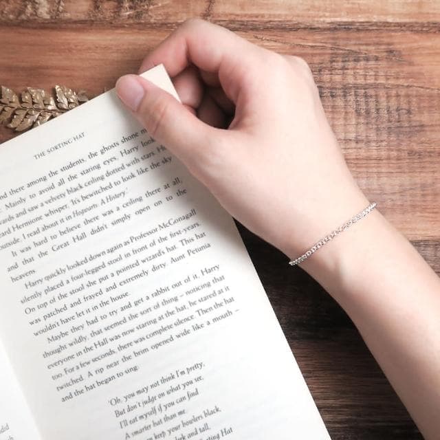 【ART64】純銀 經典小圓手鍊 2.4mm 細鍊 925純銀手鍊 女生手鍊 生日禮物