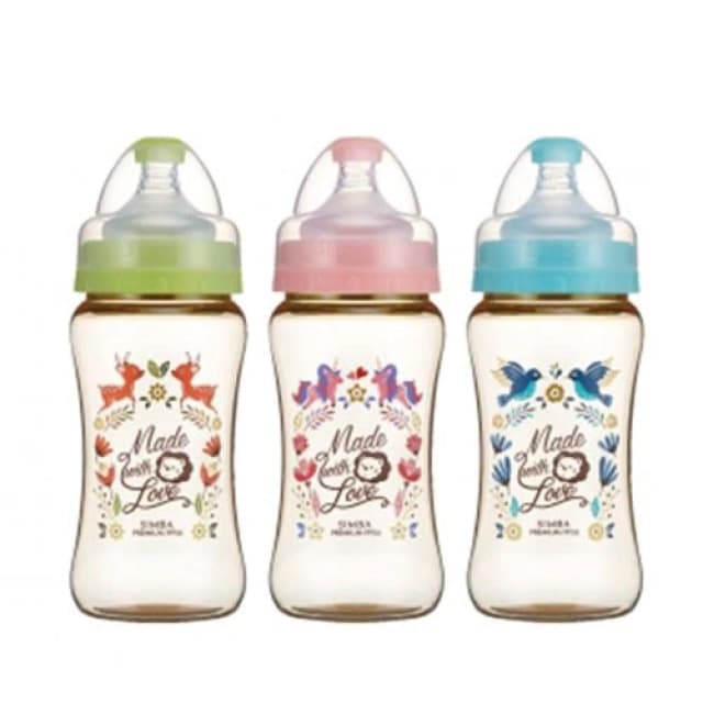 【Simba 小獅王辛巴】桃樂絲心願PPSU寬口雙凹中奶瓶270ml 寬口徑PPSU奶瓶