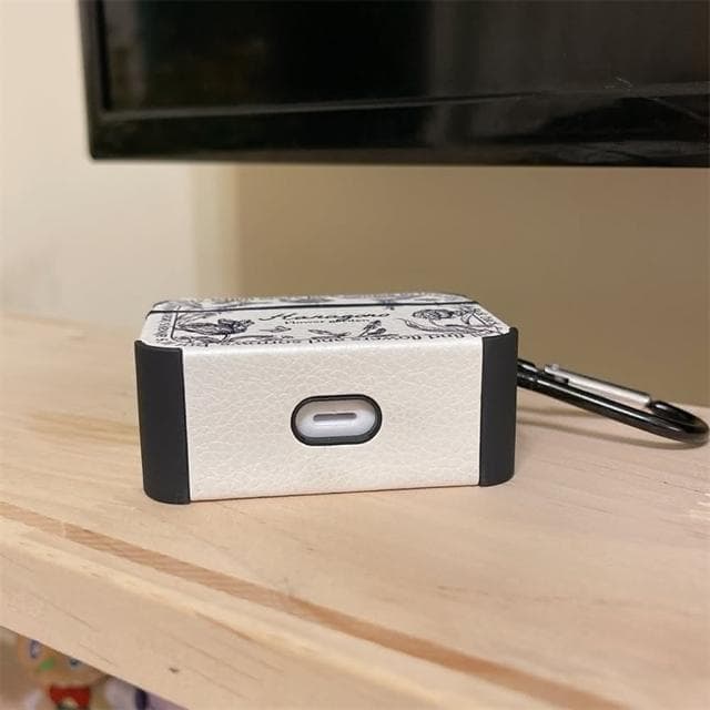 荔枝皮法式玫瑰 AirPods 4 保護套 1代 2代 3代 4代 Pro/Pro2 蘋果耳機套 耳機保護套 耳機殼 藍牙 藍芽耳機套 生日禮物