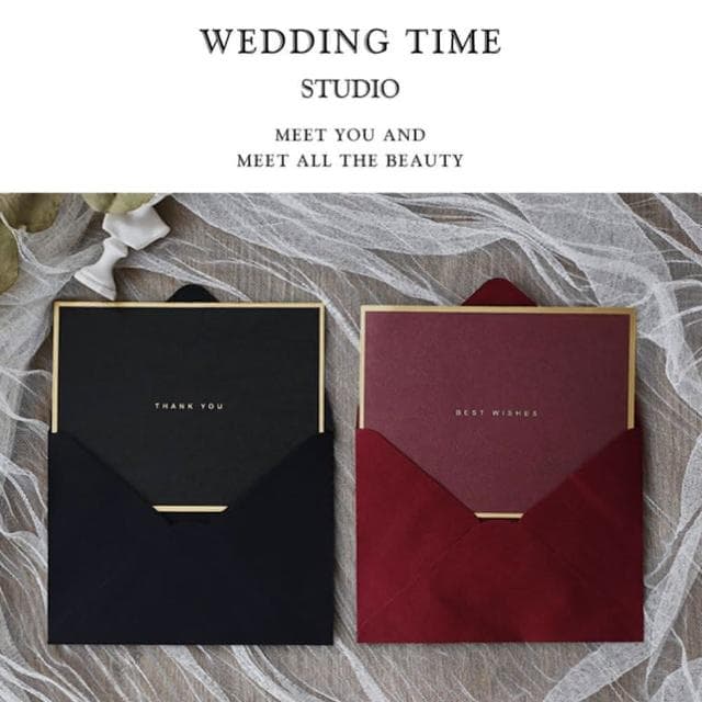 燙金邊祝福卡 20入(卡片 萬用卡片 生日卡片 粉色卡片 感謝卡片 通用卡片)