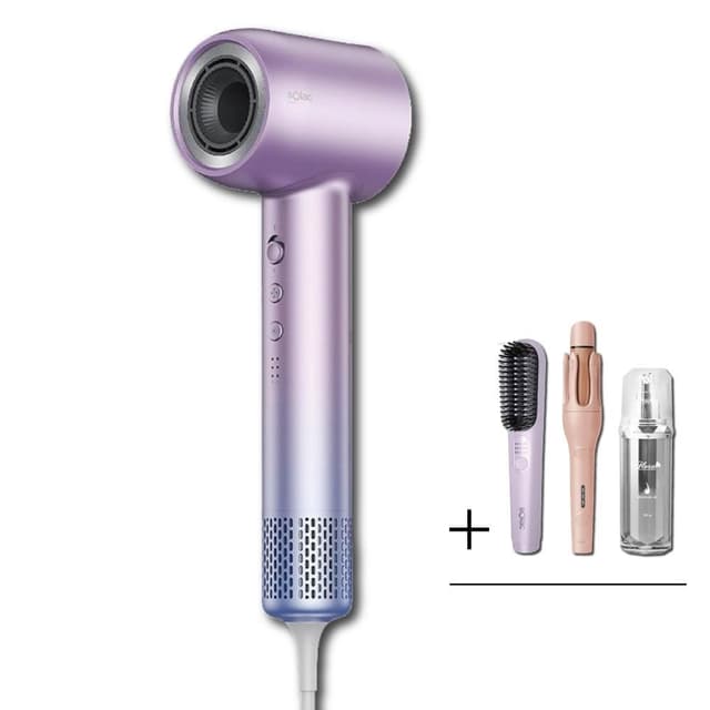 【SOLAC】魚子精華智能專業吹風機 SD-850 (沙龍級速乾護髮 修護毛躁 低噪輕量 SD850__Kimi極美職人推薦)