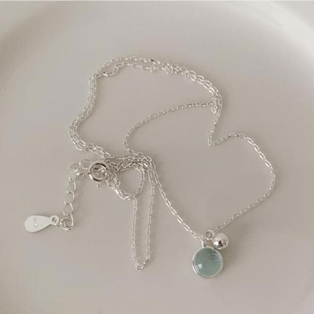 【MoonDy】水晶項鍊 女生項鍊 歐美項鍊 飾品 禮物閨蜜 女友生日禮物 開運 桃花 招財 好看 項鍊女