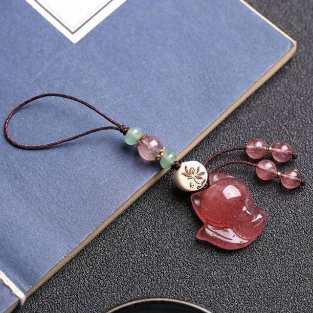 【KT DADA】平安吊飾 生日禮物 日系飾品 吊飾 掛件 鑰匙圈 水晶吊飾 包包吊飾 汽車吊飾 鑰匙吊飾 手機掛件