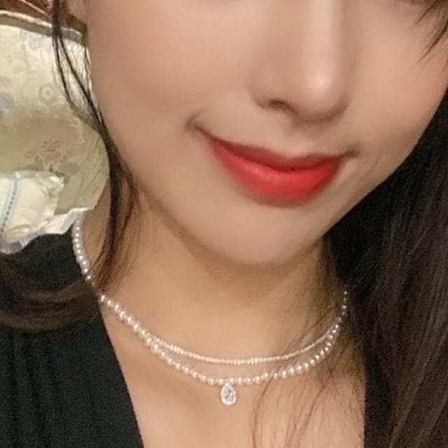 【MoonDy】項鍊 女生項鍊 珍珠項鍊 串珠項鍊 愛心項鍊 鋯石項鍊 生日禮物 法式項鍊 吊墜項鍊 鎖骨鏈