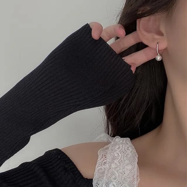 【KT DADA】簡約耳環 韓國耳環 日系耳環 珍珠耳環 純銀耳環 ins耳環 耳環 閨蜜禮物 女生禮物 生日禮物