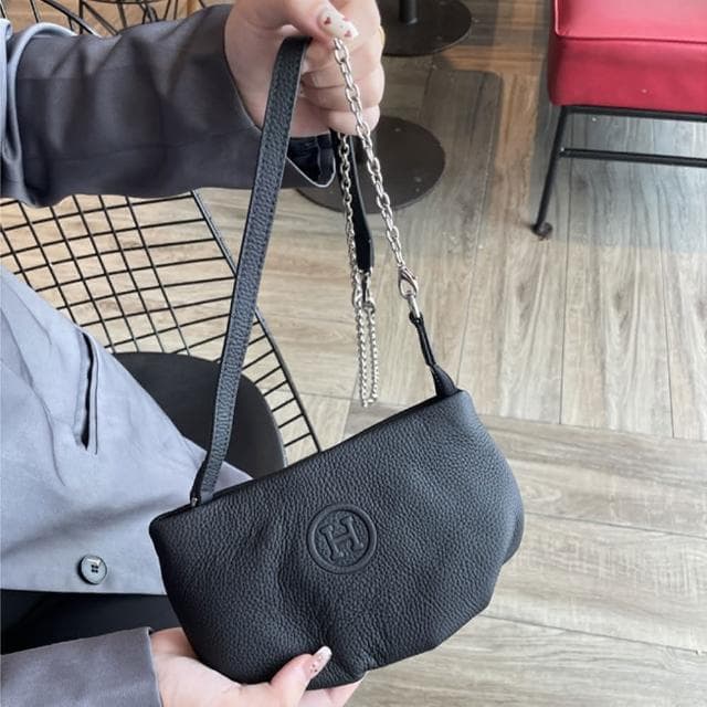 【MoonDy】包包 手拿包 斜背包 單肩包 真皮女包 精品包 鍊條包 腋下包 水餃包 牛皮包包 休閒手機包 隨身小包 生日禮物