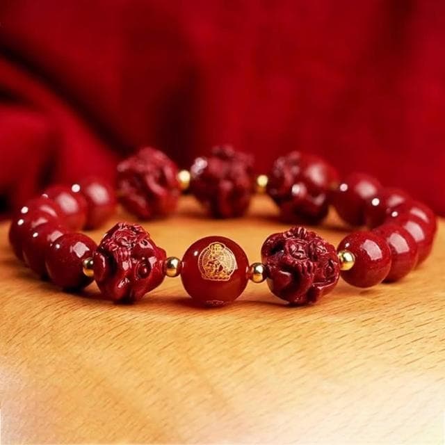 【KT DADA】紫金砂手鍊 十二生肖 三合六合手鍊 佛珠 硃砂手鍊 本命佛 生肖手串 紅瑪瑙手鍊 轉運手鍊 長輩禮物