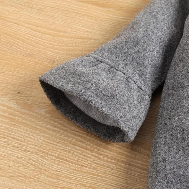 【Arbea】童裝兒童秋冬新款連衣裙女童歐美風大蝴蝶結淨色公主裙幼童兒童A字裙 C447