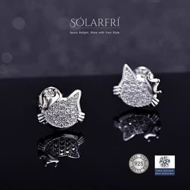 【SOLARFRi】銀針耳環｜優選親膚材質配戴舒適 附品牌禮盒包裝 閨蜜生日情人節女友母親老婆聖誕禮物