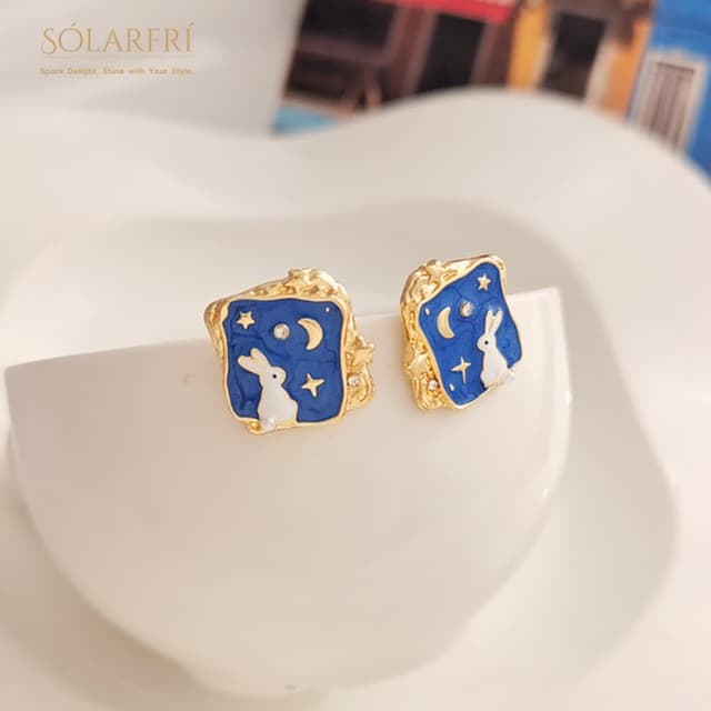 【SOLARFRi】銀針耳環｜優選親膚材質配戴舒適 附品牌禮盒包裝 閨蜜生日情人節女友母親老婆聖誕禮物