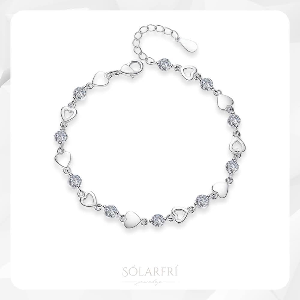 【SOLARFRi】輕奢晶耀手鏈｜可調整項鏈大小 附品牌禮盒包裝  閨蜜生日情人節女友母親老婆聖誕禮物
