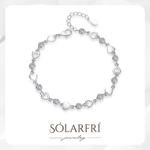 【SOLARFRi】輕奢晶耀手鏈｜可調整項鏈大小 附品牌禮盒包裝  閨蜜生日情人節女友母親老婆聖誕禮物