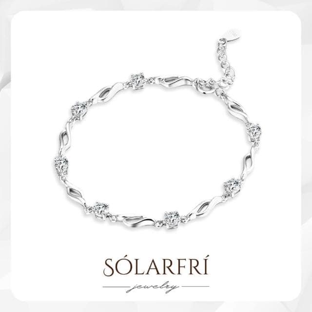 【SOLARFRi】輕奢晶耀手鏈｜可調整項鏈大小 附 附品牌禮盒包裝  閨蜜生日情人節女友母親老婆聖誕禮物