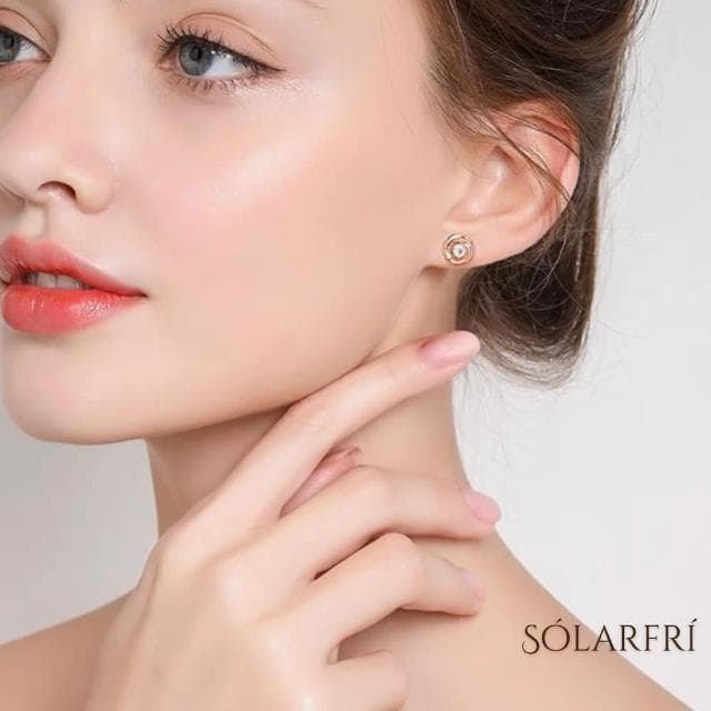 【SOLARFRi】銀針耳環｜優選親膚材質配戴舒適 附品牌禮盒包裝 閨蜜生日情人節女友母親老婆聖誕禮物