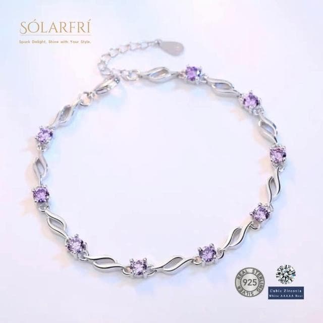 【SOLARFRi】輕奢晶耀手鏈｜可調整項鏈大小 附 附品牌禮盒包裝  閨蜜生日情人節女友母親老婆聖誕禮物
