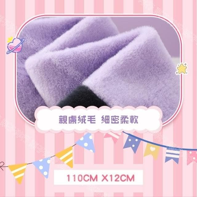 【SANRIO 三麗鷗】大耳狗圍巾酷洛米美樂蒂帕恰狗人魚漢頓凱蒂貓圍巾兒童成人新年送禮生日禮物孫女女兒禮物