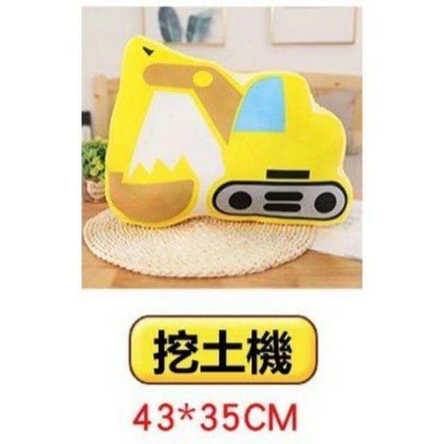 【Q貝比】現貨可愛兒童抱枕卡通汽車睡覺沙發立體靠墊 交換禮物 聖誕禮物(台灣出貨)