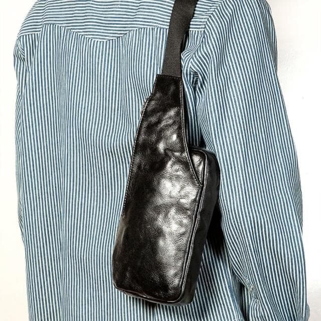 【LEEHER】男生/包包/真皮包/胸包男/單肩胸包/胸包斜背包/胸包女/女生胸包/男女胸包/男生生日禮物/送禮