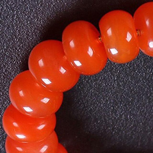 【LEEHER】南紅珠手鍊/玉手鍊/避邪手鍊/粗手鍊/手鍊/串珠手鍊/保平安手鍊/蜜蠟佛珠/碧玉手串/送長輩/禮物