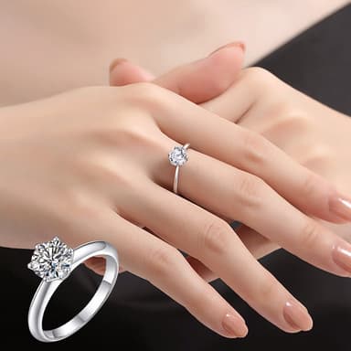 【LEEHER】女生/戒指/S925純銀戒指/情侶戒指/生日禮物/生日禮物女生/鋯石戒指/結婚求婚戒/可調式戒指