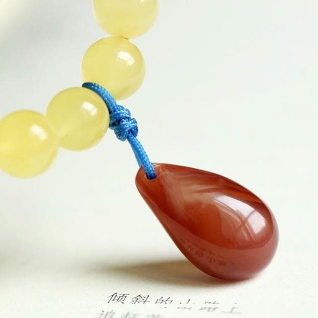【LEEHER】蜜蠟手串/南紅瑪瑙/招財手鍊/能量手環/水晶串珠/水晶手串/蜜蠟手串/手鍊/手串/手鍊女/蜜蠟手珠/情侶禮物