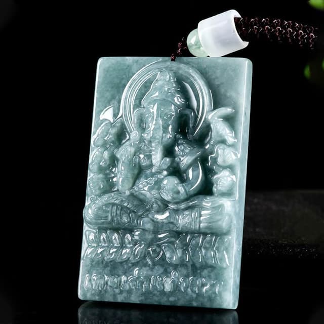 【LEEHER】玉石項鍊/玉珮/飾品/健康項鍊/象神/佛牌/招財納福/保平安/男女同款/玉墜/翡翠/飾品/吊墜/吊飾/生日禮物