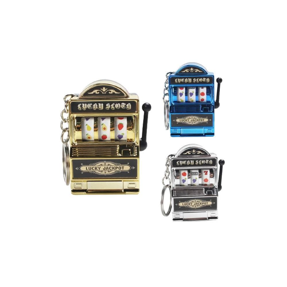 迷你拉霸機 拉霸機鑰匙圈 拉霸 吊飾 吃角子老虎 老虎水果機 交換禮物 聖誕 生日 贈品 獎品 舒壓 解壓