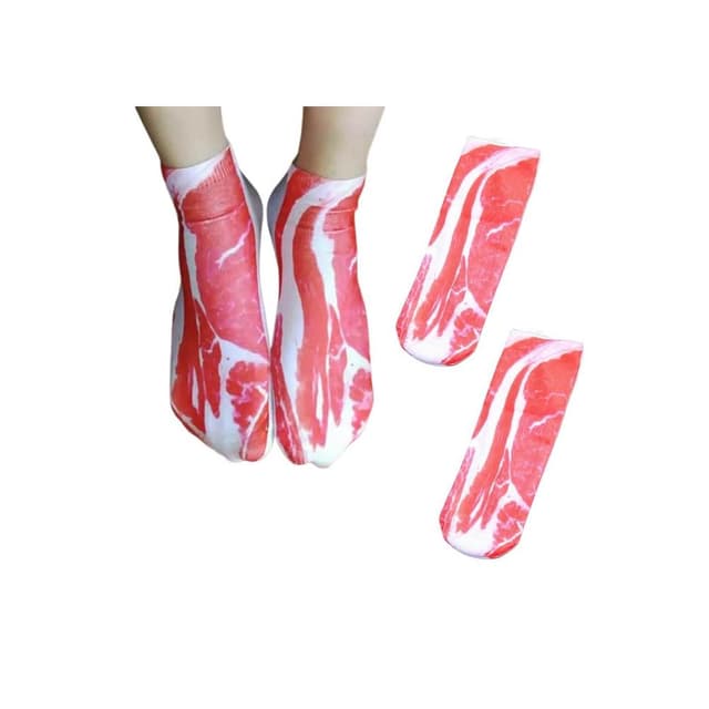 肉片襪 五花肉襪 肉肉襪 搞怪 搞笑 襪子 肉片襪子 和牛襪 搞笑襪子 交換禮物 聖誕禮物 仿真食物