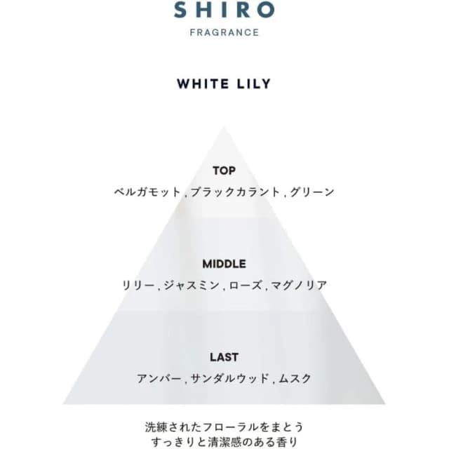 日本 SHIRO 淡香精 香水 皂香 香水 白百合 白茶 伯爵茶 10ml