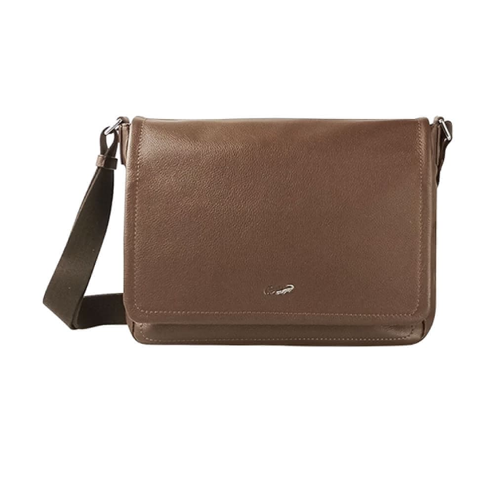 【Crocodile】Crocodile 鱷魚皮件 真皮 橫式翻蓋斜背包  0104-08104Rocky 2.0系列