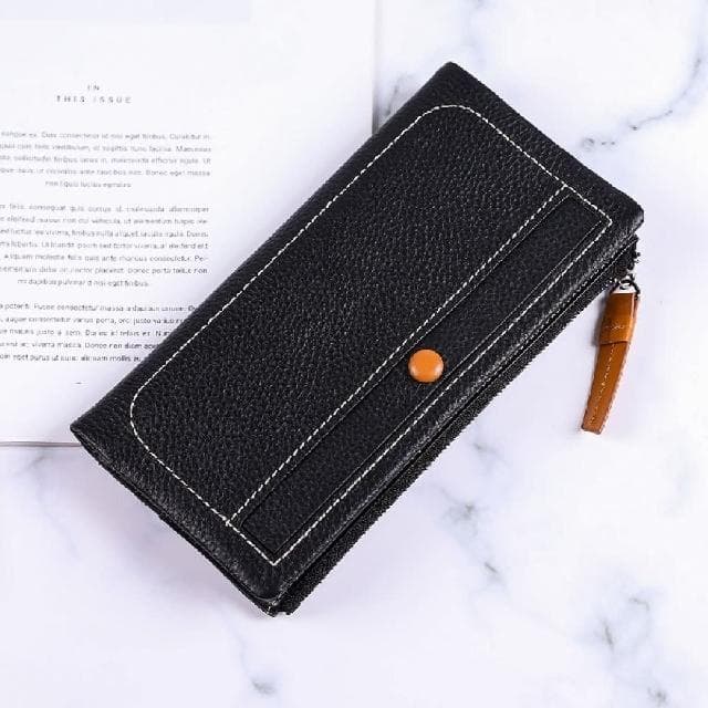 【巴黎精品】情人節禮物 現貨+預購 零錢包真皮手拿包復古實用特色長夾女錢包6色a1aj36