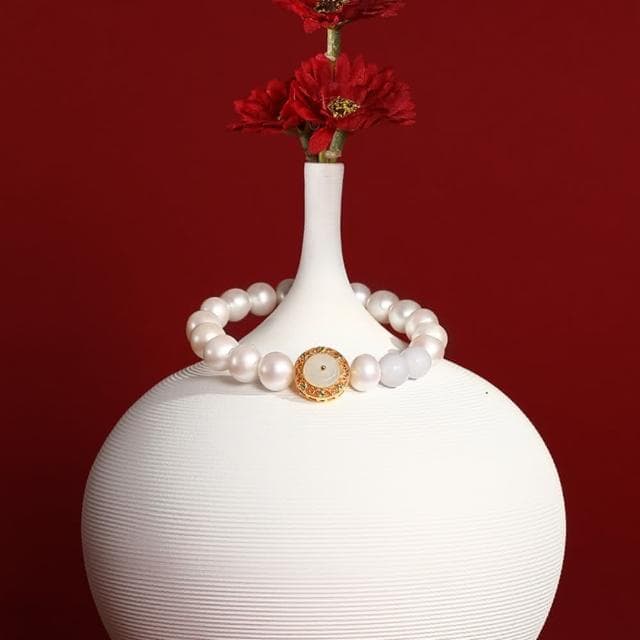 【巴黎精品】情人節禮物 現貨+預購 珍珠手鍊玉石手串手珠平安擋煞防小人轉運淨化招財開運-10mm翡翠圓珠琺瑯彩女飾品a1ha42