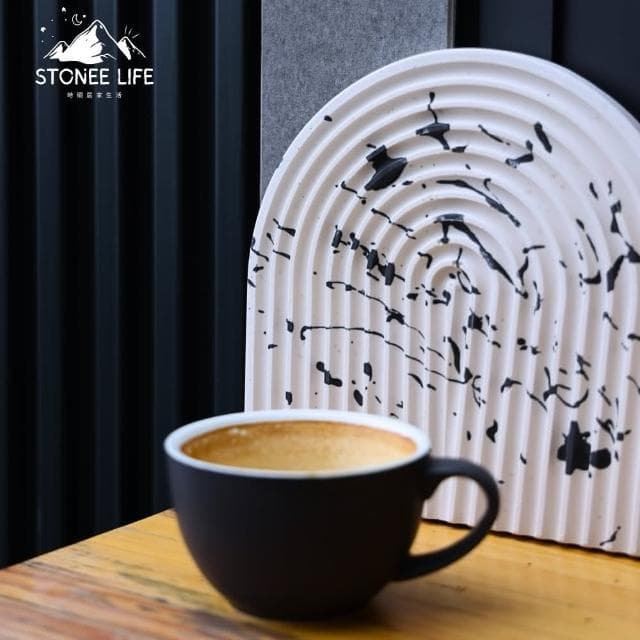 時硐STONE 拱形背景板擺飾盤-小(手工 居家飾品 拍攝背景板 裝飾品 拍攝道具 擺飾 飾品 禮物 質感)