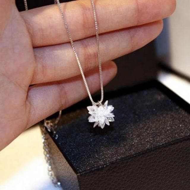 【米蘭精品】現貨+預購 玫瑰金項鍊水晶吊墜歐美經典閃亮情人節生日聖誕節交換禮物女飾品73jp16