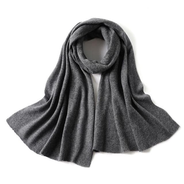 【米蘭精品】現貨+預購 100%羊毛圍巾保暖披肩-經典針織男女配件生日情人節禮物15色74dl34