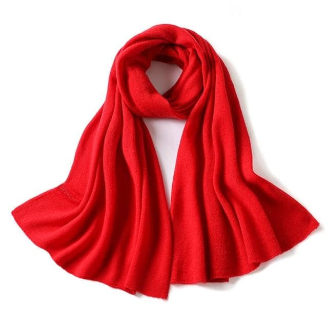 【米蘭精品】現貨+預購 100%羊毛圍巾保暖披肩-經典針織男女配件生日情人節禮物15色74dl34