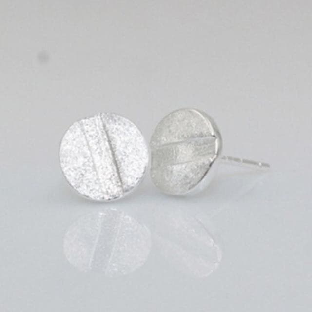 【米蘭精品】現貨+預購 耳環流行銀飾品耳針式耳飾簡約圓形時尚百搭情人節生日禮物聖誕節交換禮物首選73ag312