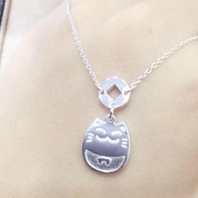 【米蘭精品】現貨+預購 腳鍊流行銀飾品簡約時尚招財貓造型生日情人節聖誕節交換禮物73do31