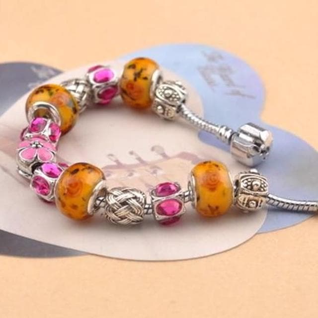 【米蘭精品】現貨+預購 串珠手鍊琉璃珠精美時尚生日情人節禮物女飾品71o100