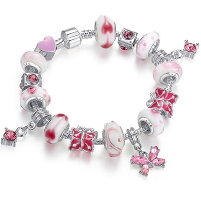 【米蘭精品】現貨+預購 串珠手鍊琉璃珠時尚甜美生日情人節禮物女飾品72l104