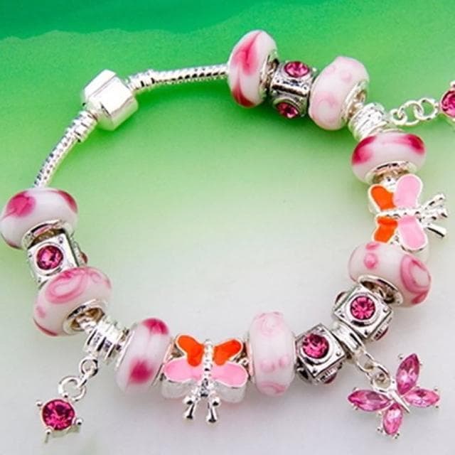 【米蘭精品】現貨+預購 串珠手鍊琉璃珠甜美時尚生日情人節禮物女飾品72l21