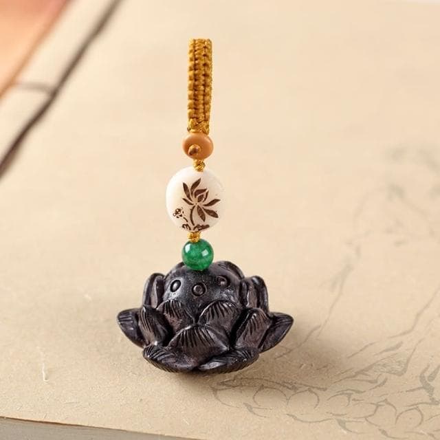 【米蘭精品】現貨+預購 手機掛飾鑰匙扣古典蓮花玉蟬手工包包配飾母親節情人節生日聖誕節交換禮物19款73xd2