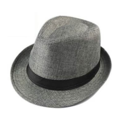 【米蘭精品】現貨+預購 爵士帽禮帽英倫夏日時尚亞麻情人節生日聖誕節交換禮物男帽子67e22