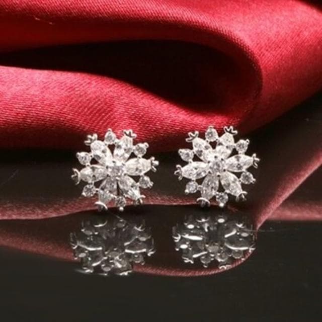 【米蘭精品】現貨+預購 925純銀耳環鑲鑽耳飾小巧耀眼韓版時尚生日情人節禮物女飾品73dm64